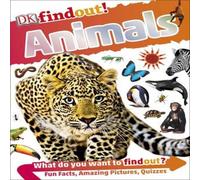 DK findout Animals Paperback Book DK Multicolor
