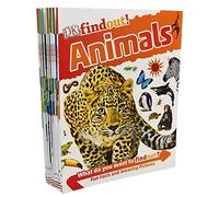 DK Findout! Series with Fun Facts and Amazing Pictures 10 Books Collection Set((Animals, Science, Dinosaurs, Human Body, Earth & More)