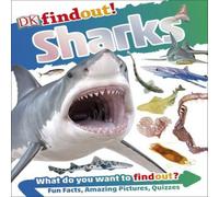 DK findout Sharks Paperback Book DK Multicolor