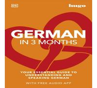 DK German in 3 Months with Free Audio App Paperback Book DK Multicolor