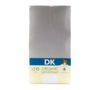 DK Glovesheet Cot Bed Fitted Sheet (Grey)