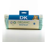 DK Glovesheets 100% Organic Cotton Cellular Blanket. 75x100cm. Limited Editions. (Vanille Pistache)