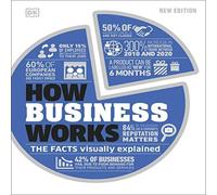 DK How Business Works : The Facts Visually Explained Hardcover Book DK Multicolor
