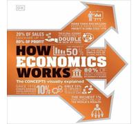 DK How Economics Works Hardback Book DK Multicolor