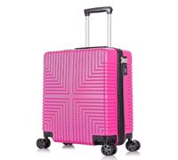 DK Luggage EasyJet Underseat Cabin Hardshell 4 Wheel Hand Luggage ABS-30 Carry on 17” Yellow