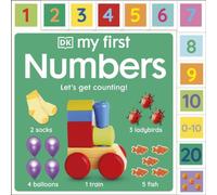 DK My First Numbers: Let's Get Counting Board book Book DK Multicolor