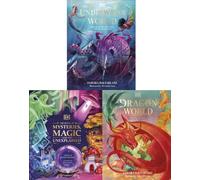 DK Mythical Worlds Series 3 Books Collection set The Book of Mysteries Magic and Unexplained, Dragon World, Underwater World