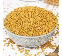 DK Plate/Natural Dried Fenugreek Seeds | Whole Methi Dana Seeds | Indian Spices & Masala (400 Grams)
