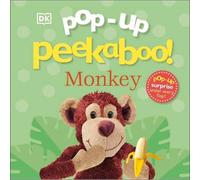 DK Pop-Up Peekaboo Monkey Board book Book DK Multicolor