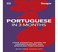 DK Portuguese in 3 Months with Free Audio App Paperback Book DK Multicolor