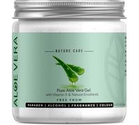 DK Pure Aloe Vera Skin/Hair Gel with Vitamin E & Natural Emollients (Paraben Free), 200g