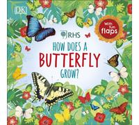 DK RHS How Does a Butterfly Grow? Board book Book DK Multicolor