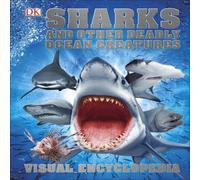 DK Sharks & Other Deadly Ocean Creatures Hardback Book DK Multicolor