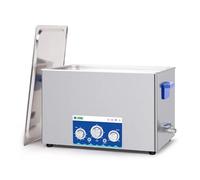 DK SONIC Industrial Ultrasonic Cleaner 30L 600W,Ultrasonic Carburetors Cleaner with Power Adjustable Function, Timer and Heater for Parts,Circuit Board,Chains Cleaning(Include Basket)