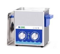 DK SONIC Ultrasonic Cleaner,2L 60W Ultrasonic Jewelry Cleaner with Heater& Mechanical Timer,Sonic Cleaner for Cleaning Jewelry,Eyeglasses,Coins(Include Basket)