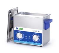 DK SONIC Ultrasonic Cleaner,3L 120W Ultrasonic Jewelry Cleaner with Heater& Mechanical Timer,Sonic Cleaner for Cleaning Jewelry,Eyeglasses,Coins(Include Basket)