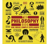 DK The Philosophy Book : Big Ideas Simply Explained Hardcover DK Multicolor