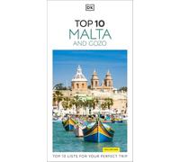 DK Top 10 Malta and Gozo: Top 10 lists for your perfect trip, plus an all-weather folded map (Pocket Travel Guide)