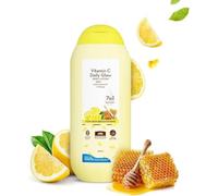 DK Vitamin C Daily Glow Body Lotion for Skin Brightening with Vitamin C & Honey 200ml | Nourishes Dry Skin | 48 H Moisturization | 100% Natural Butter | Non-Greasy Smooth Skin | All Skin Types