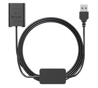 DK-X1 Dummy Battery Kit for NP-BX1,Continuous Power Adapter DC Coupler Compatible with Sony ZV1 ZV-1 II ZV-1F,RX100 II III IV V VI VII,RX1... 24/7 Power for Vlogging Live Streaming