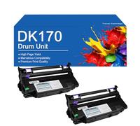 DK170 Drum Unit High Yield Replacement for Kyocera P2135dn M2535dn FS-1120DN 1320DN 1350DN Printer,DK170-2Set