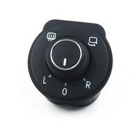 DKAEUK VWMS019 Car Power Rearview Mirror Control Switch Button Door Mirror Switch Chrome Fit For VW Polo 2010 2011 2012 2013 2014 2015 2016 2017 2018 2019