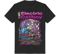 Dkaispp Electric CALLBOY - Choo Choo Tekkno Train T-Shirt Eskimo Callboy. Black XS