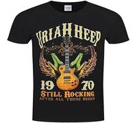 Dkaispp Uriah Heep T-Shirt Still Rocking Mens Black Size 3XL