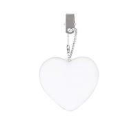DKaony Intelligent Smart Touch Switch On with Keyring, Automatic LED Sensor Wallet Light, Heart-Shaped LED Handbaglight, Atmosphere Light Decoration Light