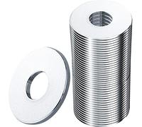 DKBT 40 Pieces M6 Washers Penny Washers M6X18mm A2 304 Stainless Steel Washer Plain Metal Flat Repair Round for Screws Bolts Nuts