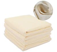 DKBT 6 Piece Cheese Cloths for Straining Cheesecloths 50 x 50 cm Muslin Cloth for Cooking 100% Unbleached Ultra Fine Pure Cotton Washable for Filtering Juice Cheese Tea Coffee Nut Milk