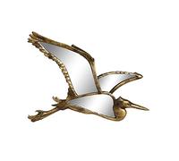 DKD Home Decor Decorative Figure 35.5 x 26 x 2 cm Golden Bird