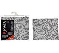 DKD Home Decor Jacquard Tablecloth Sheets White Grey (140 x 180 cm)