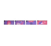 DKD Home Decor Pink Lilac Pencil Case 23 x 1 x 9 cm (4 Units)