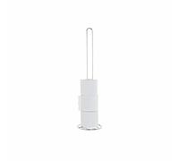 DKD Home Decor Toilet Paper Holder Silver Metal Chrome (14 x 14 x 55 cm)