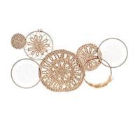 DKD Home Decor Wall Decoration, Colour: Multicoloured and White, Standard