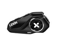 DKDAHIO G2P Motorcycle Helmet Bluetooth Headset, Group Intercom Communication System, FM Radio/ 6 Shells/Universal Pairing/Private Talk/Noise Cancellation, Fit for Snowmobile/ATV, 1 Pack