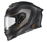 DKDAHIO motorcycle headgear, full face, pinlock ready, Bluetooth speaker pockets, DOT ECE certified, Gold/Black, 2X-Large, adjustable, lightweight, durable, portable, user-friendly