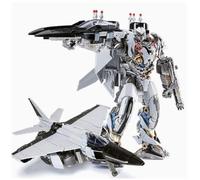 DKDAHIO Transforming Toy HeroesTransform Toys, Enlarged Version of Alloy Ghost Fighter Plane Dolls, Boy and Girl Car Robot Models, Suitable for Birthday Gifts for Children and Adults Over 12 Years O