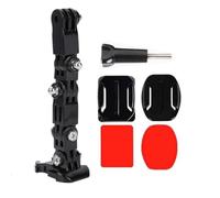 DKE&YMQ Helmet chin fixing bracket Motorcycle riding extension pole sports camera bracket For GoPro Max2/hero13