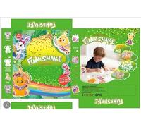 DkevEu Art and Craft Activity - Shake-its, DIY Mess-Free Craft Kit with Keychains, Creative crafts for kids, Party Favours & Birthday Gifts for Kids Ages 4, 5, 6, 7, 8, 9 (Animal Theme)