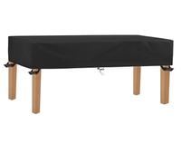 DKHLYB Garden Table Top Covers Waterproof Outdoor Table Cover 600 Fabric Windproof Anti-UV Garden Furniture Covers Patio Furniture Top Cover 250x90x25cm