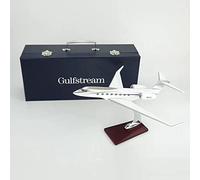 DKHOUN 1:100 Model Airplane Die-Cast Plane Aircraft Plane Gulfstream G650 Display Model Plane Resin for Collection Or Gift Ornament