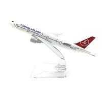 DKHOUN 1:400 Airplane Model Canada B777 B747 Qatar A380 Plane Model Alloy Metal Die-Cast Model Airplane Plane for Collection Birthday Gift Chiristmas,Turkey B777