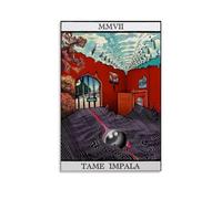 DKHQJGXAF Tame Poster Impala Rock Band Music Album Collage Vintage Cover Posters for Room Aesthetic Canvas Wall Art Bedroom Decor24x36inch(60x90cm)