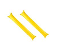 Dkhsy 20 Pack Thicken Thunder Sticks Bam Bam Cheerleading Plastic Clap Hands Outfit Inflatable Noisemakers for Kids Adults Cheering Basketball Football Party Sport Team Spirit