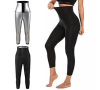 DKHSY Sauna Sweat Pants for Women High Waist Slimming Shorts Compression Tights Workout Exercise Body Shaper Thighs Legging Sauna Waist Trainer T Shirt