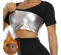 DKHSY Sauna Sweat Pants for Women High Waist Slimming Shorts Compression Tights Workout Exercise Body Shaper Thighs Legging Sauna Waist Trainer T Shirt