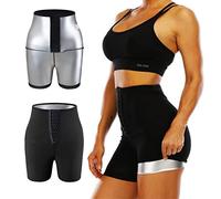 DKHSY Sauna Sweat Pants for Women High Waist Slimming Shorts Compression Tights Workout Exercise Body Shaper Thighs Legging Sauna Waist Trainer T Shirt