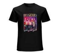 Dkigfc Boygenius Merch The Record T-Shirt Graphic Mens Basic Black Unisex Cotton Casual Tee M